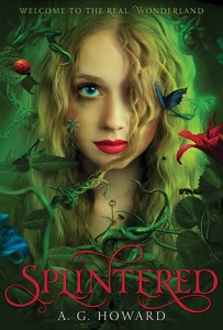Book Cover for "Splintered" by A.G. Howard