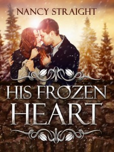 Book Cover for "His Frozen Heart" by Nancy Straight