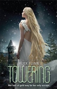 Book Cover for "Towering" by Alex Flinn
