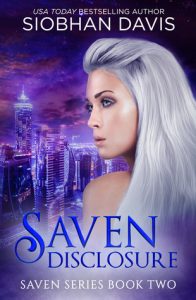 Book Cover for "Saven: Disclosure" by Siobhan Davis