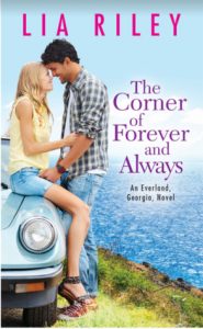 Book Cover for "The Corner of Forever and Always" by Lia Riley