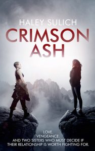 Book Cover for "Crimson Ash" by Haley Sulich