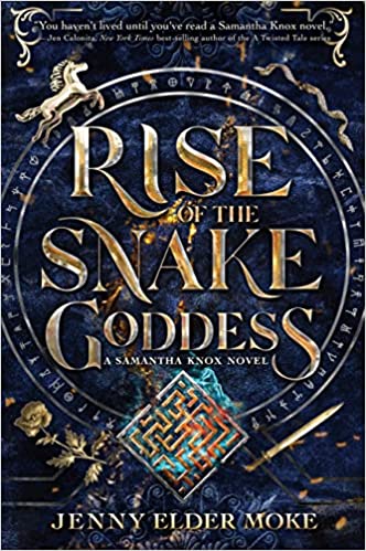 Book Cover for "Rise of the Snake Goddess" by Jenny Moke Elder