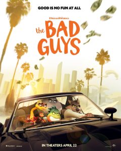 Movie poster for The Bad Guys (2022)