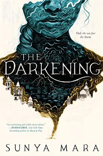 Book Cover for "The Darkening" by Sunya Mara