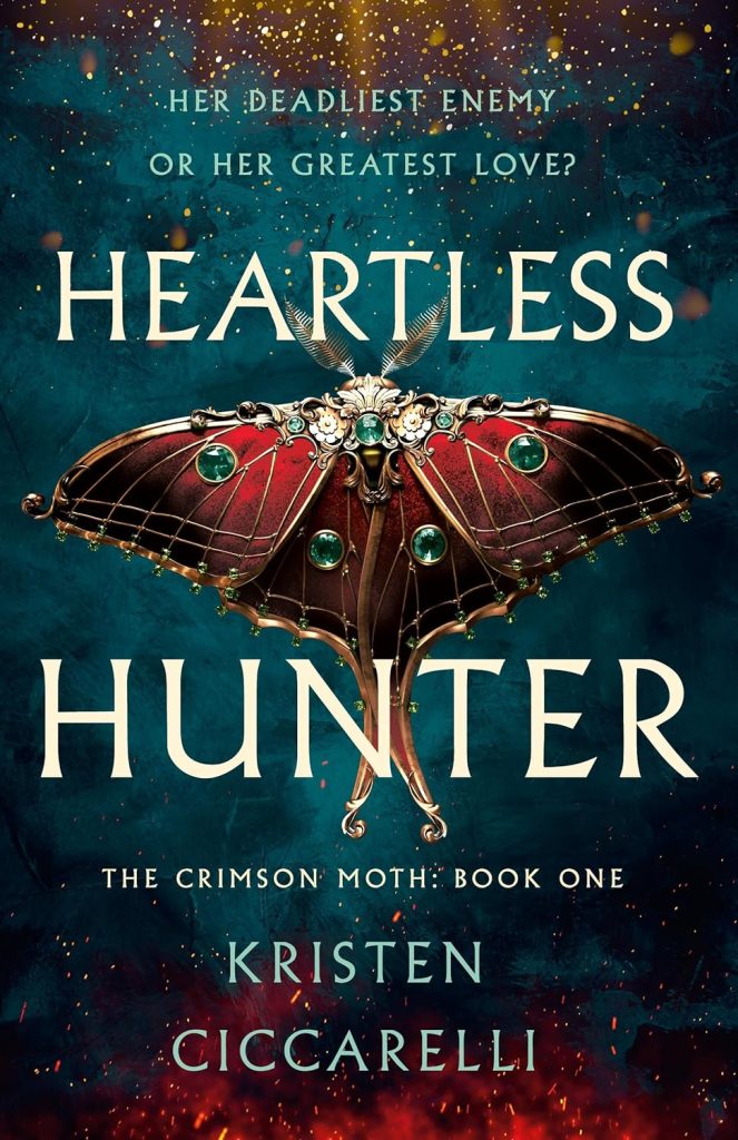 Book Cover for "Heartless Hunter" by Kristen Ciccarelli