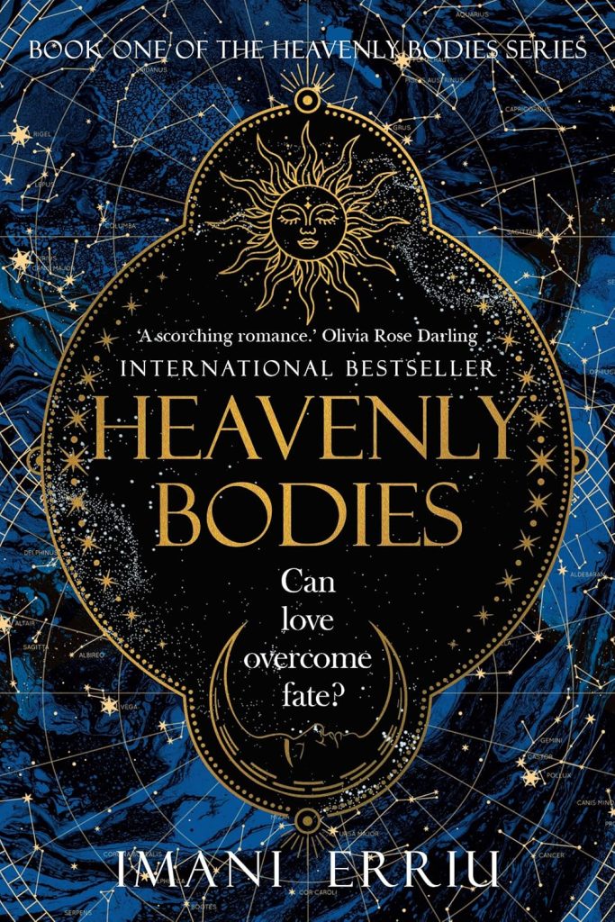 Book Cover for "Heavenly Bodies" by Imani Erriu