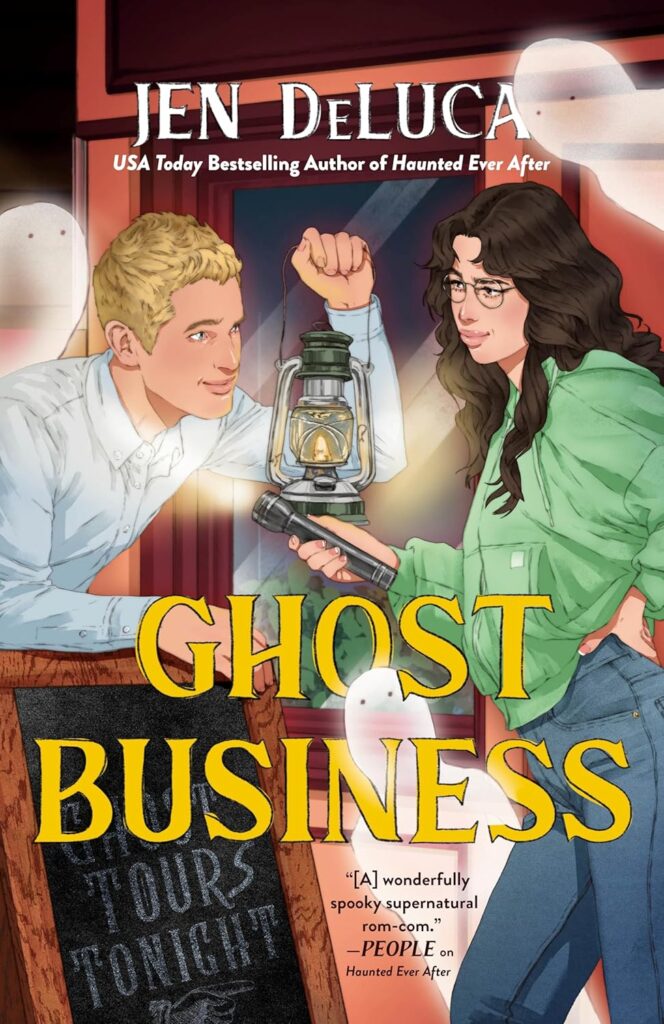 Book Cover for "Ghost Business" by Jen DeLuca